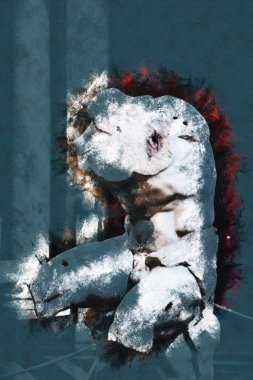 Vatikan Müzesi Belvedere gövde