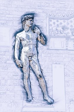 michelangelo tarafından David