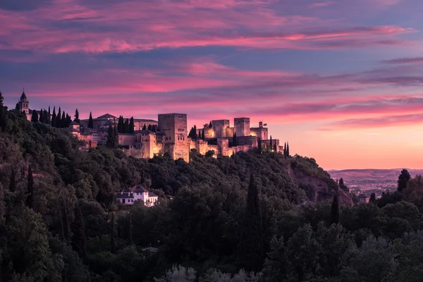 Foto de Alhambra em Granada, Espanha — Fotografia de Stock