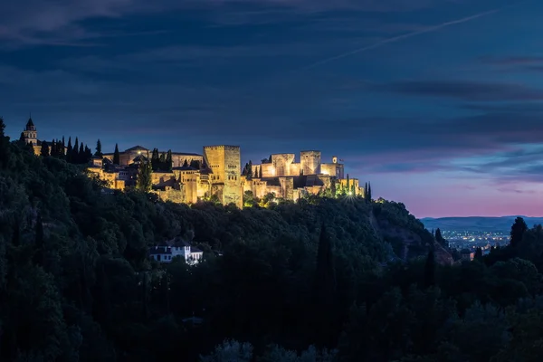 Photo of Alhambra in Granada, Spain — Stock Photo, Image