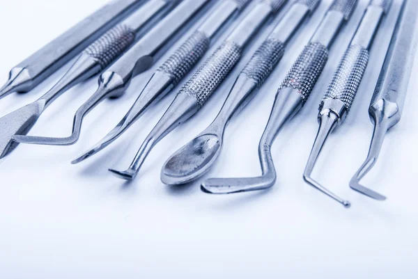 Närbild dentala instrument. — Stockfoto