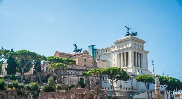 Ruïnes van het Forum Romanum — Stockfoto