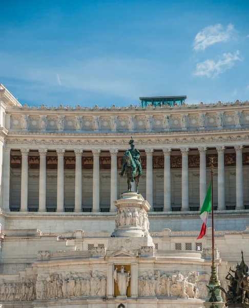 Memorial Vittoriano'ya, Roma — Stok fotoğraf