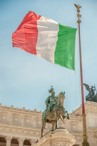 Memorial Vittoriano, Roma — Foto de Stock