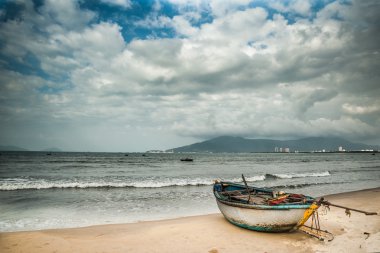 Da Nang beach city, Vietnam gemilerde