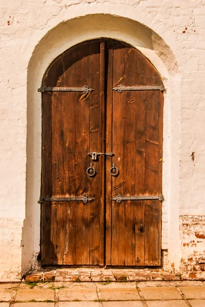 Puerta de madera vieja — Foto de Stock