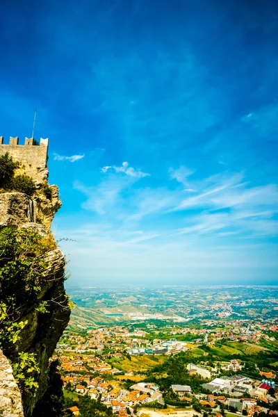 Guaita pevnosti, San Marino — Stock fotografie