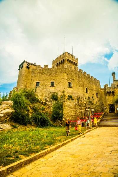 Cesta erőd, San Marino — Stock Fotó