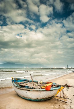 Da Nang beach city, Vietnam gemilerde
