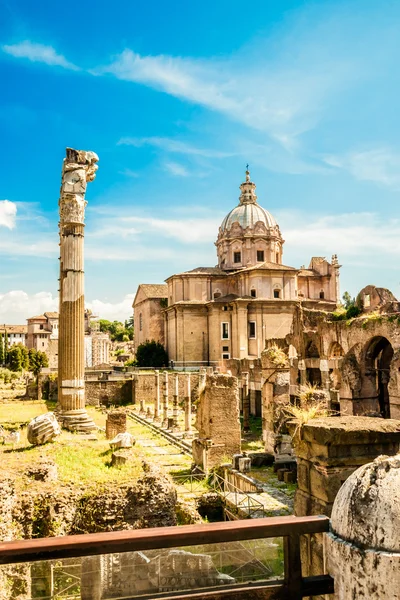 Ruins of the Roman Forum — Stock Photo, Image