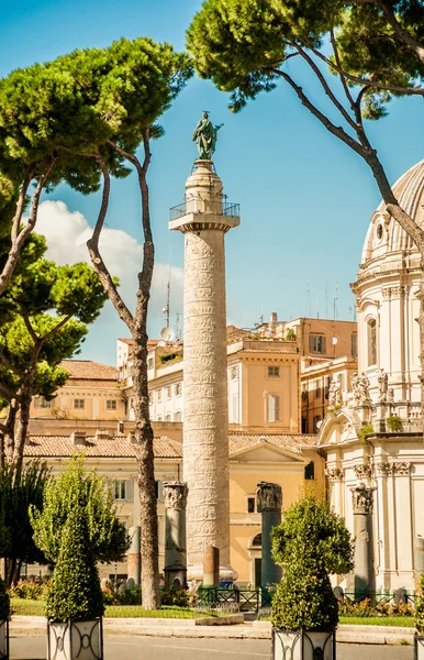 Via dei Fori Imperiali, Roma — Foto de Stock