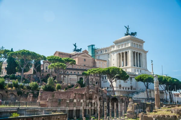 Ruins of the Roman Forum — Stock Photo, Image