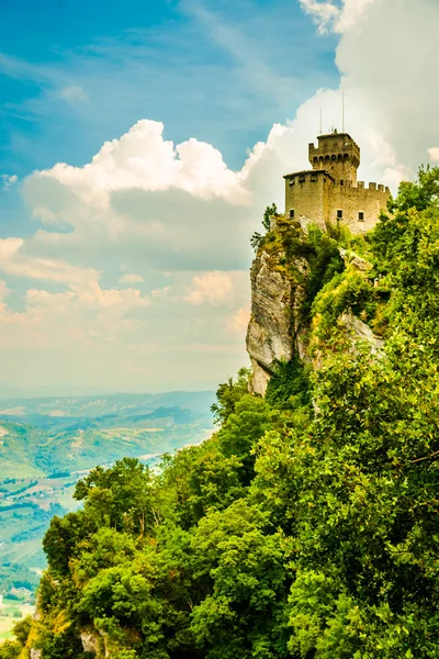 Cesta fästning, San Marino — Stockfoto