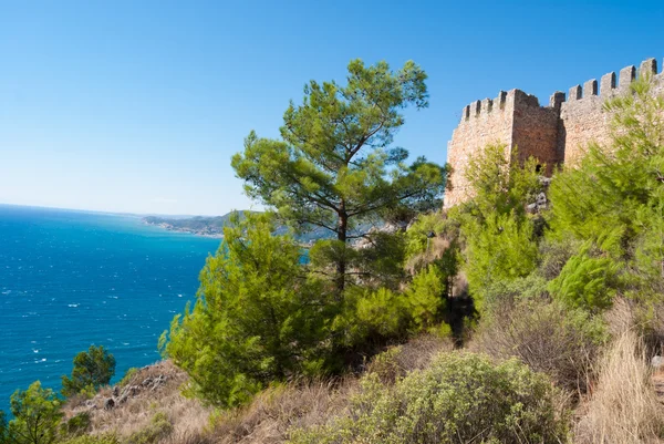 Kasteel van alanya — Stockfoto