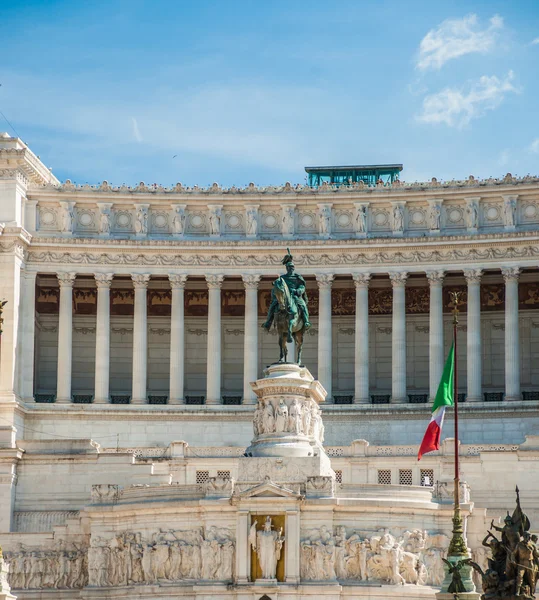 Memorial Vittoriano'ya, Roma — Stok fotoğraf