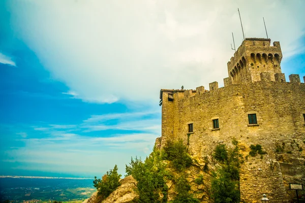 Cesta fortress, San Marino — Stock Photo, Image