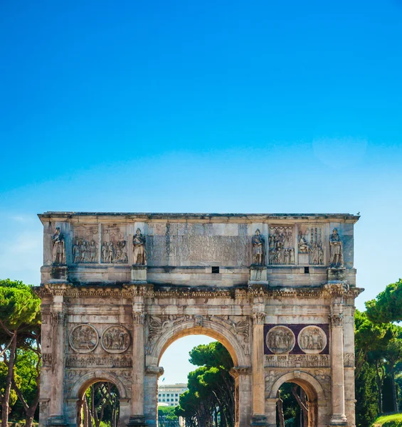 Boog van Constantijn, rome — Stockfoto