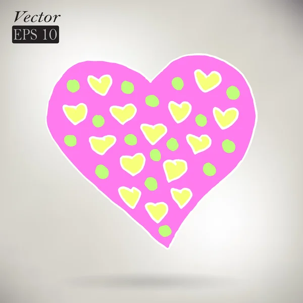 Hjärta — Stock vektor