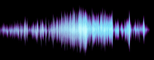 Colorful waveform