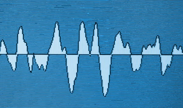 Forma de onda colorida — Archivo Imágenes Vectoriales