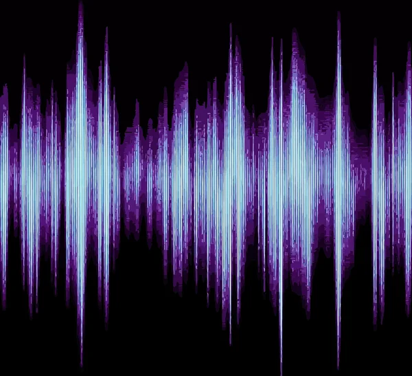 Forma de onda colorida — Archivo Imágenes Vectoriales