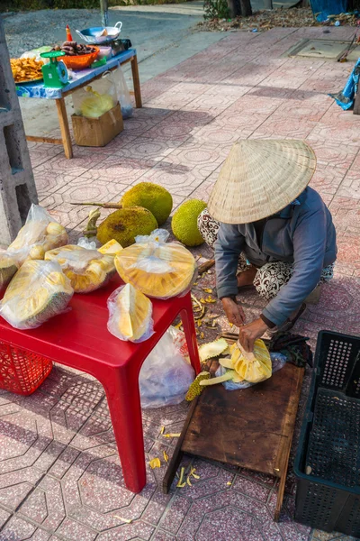 В'єтнамський вулиці постачальника — стокове фото