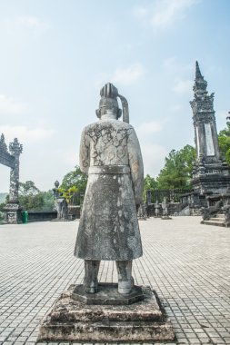 Hue, Vietnam için İmparator Khai Dinh Türbesi.