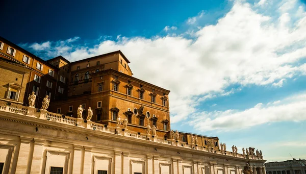 Piazza San Pietro a Città del Vaticano — Foto Stock