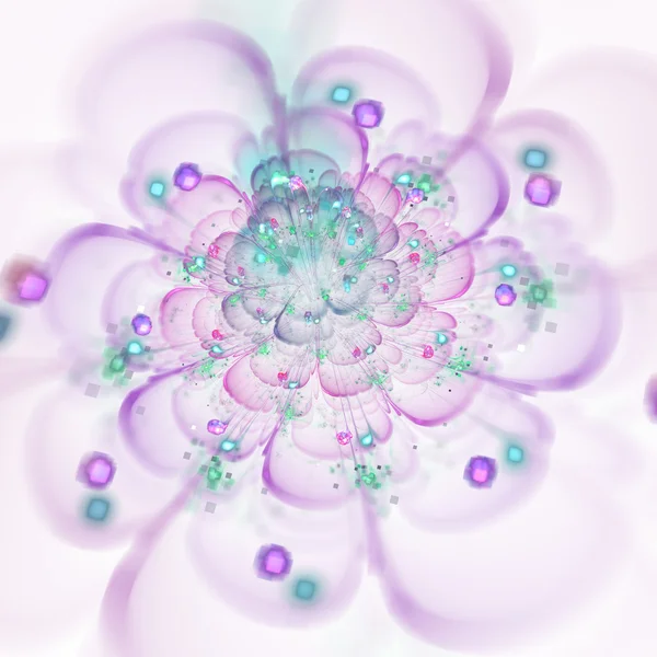 Fraktal blomma — Stockfoto