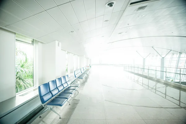 Airport waiting area — Stock Photo, Image