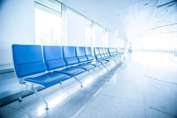 Airport waiting area — Stock Photo, Image