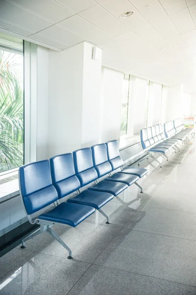 Airport waiting area — Stock Photo, Image