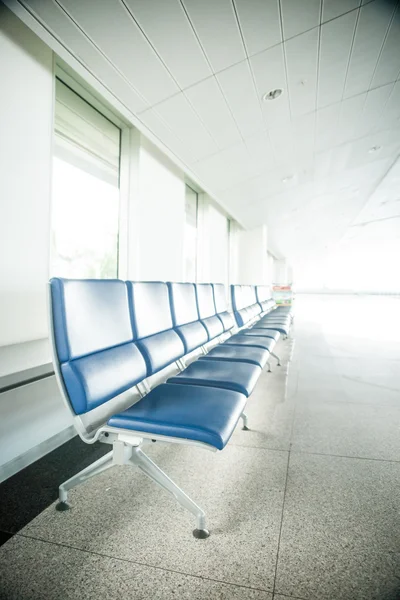 Airport waiting area — Stock Photo, Image