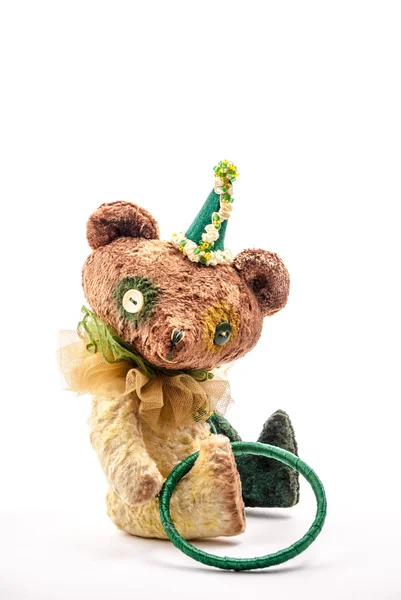 Vintage künstlerischen Teddybär Spielzeug — Stockfoto