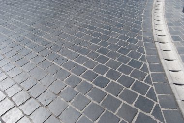 Eski Arnavut kaldırımlı yol