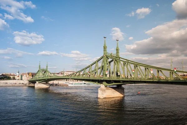 Budapeşte 'de özgürlük köprüsü — Stok fotoğraf