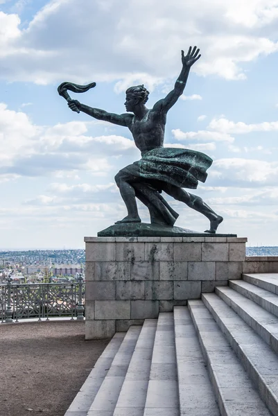 Freiheitsstatue von Budapest — Stockfoto