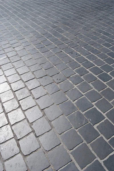 Old cobbled road — Stock Photo, Image