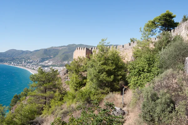 Kasteel van alanya — Stockfoto