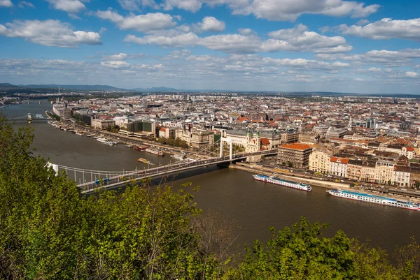 Panoráma města Budapešť — Stock fotografie