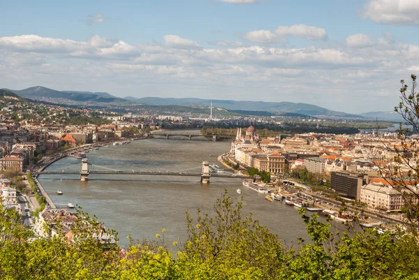 Panoráma města Budapešť — Stock fotografie