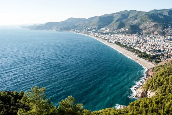 Haven van de stad van alanya — Stockfoto