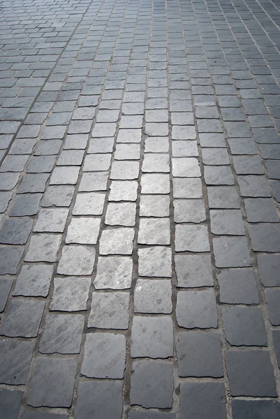 Old cobbled road — Stock Photo, Image