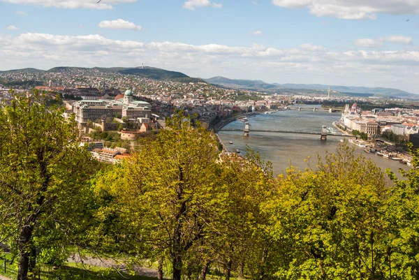 Panoráma města Budapešť — Stock fotografie