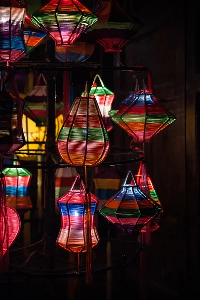 Nachtlaternen in der Altstadt von Hoi an — Stockfoto