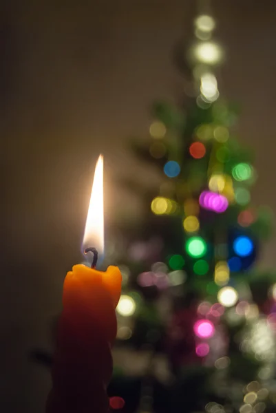 圣诞蜡烛 — 图库照片