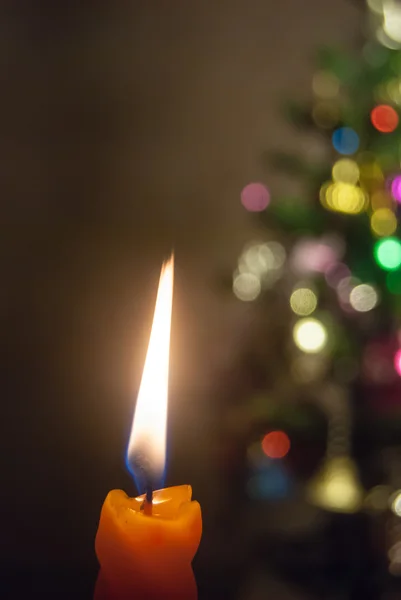 Christmas candles — Stock Photo, Image