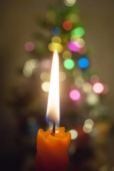 Christmas candles — Stock Photo, Image