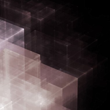 Bu sırada soyut arka plan şeffaf dikdörtgen şekiller ile