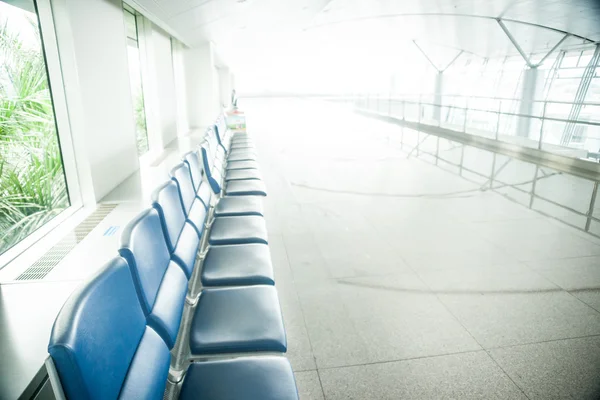 Airport waiting area — Stock Photo, Image